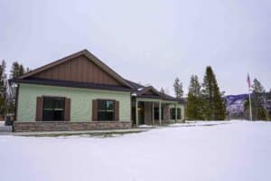 Exterior of Homes For Our Troops Home Built By Krueger Constructed