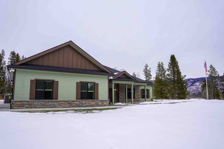 Exterior of Homes For Our Troops Home Built By Krueger Constructed