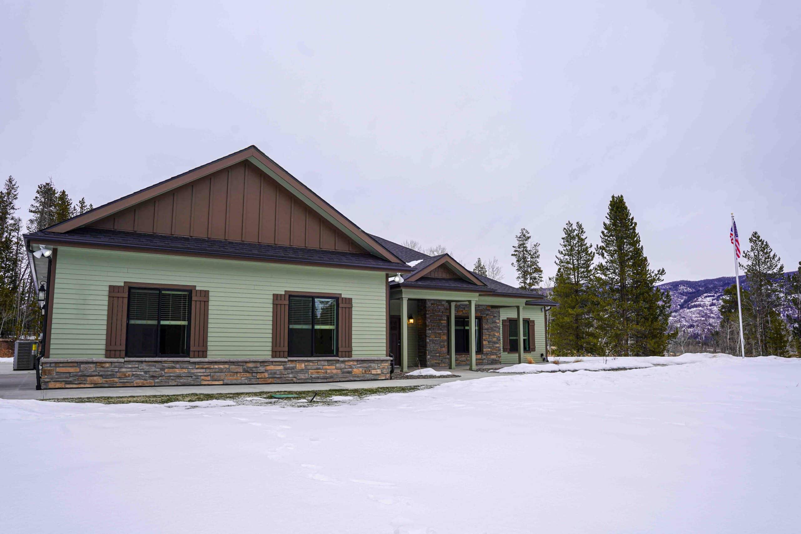 Exterior of Homes For Our Troops Home Built By Krueger Constructed